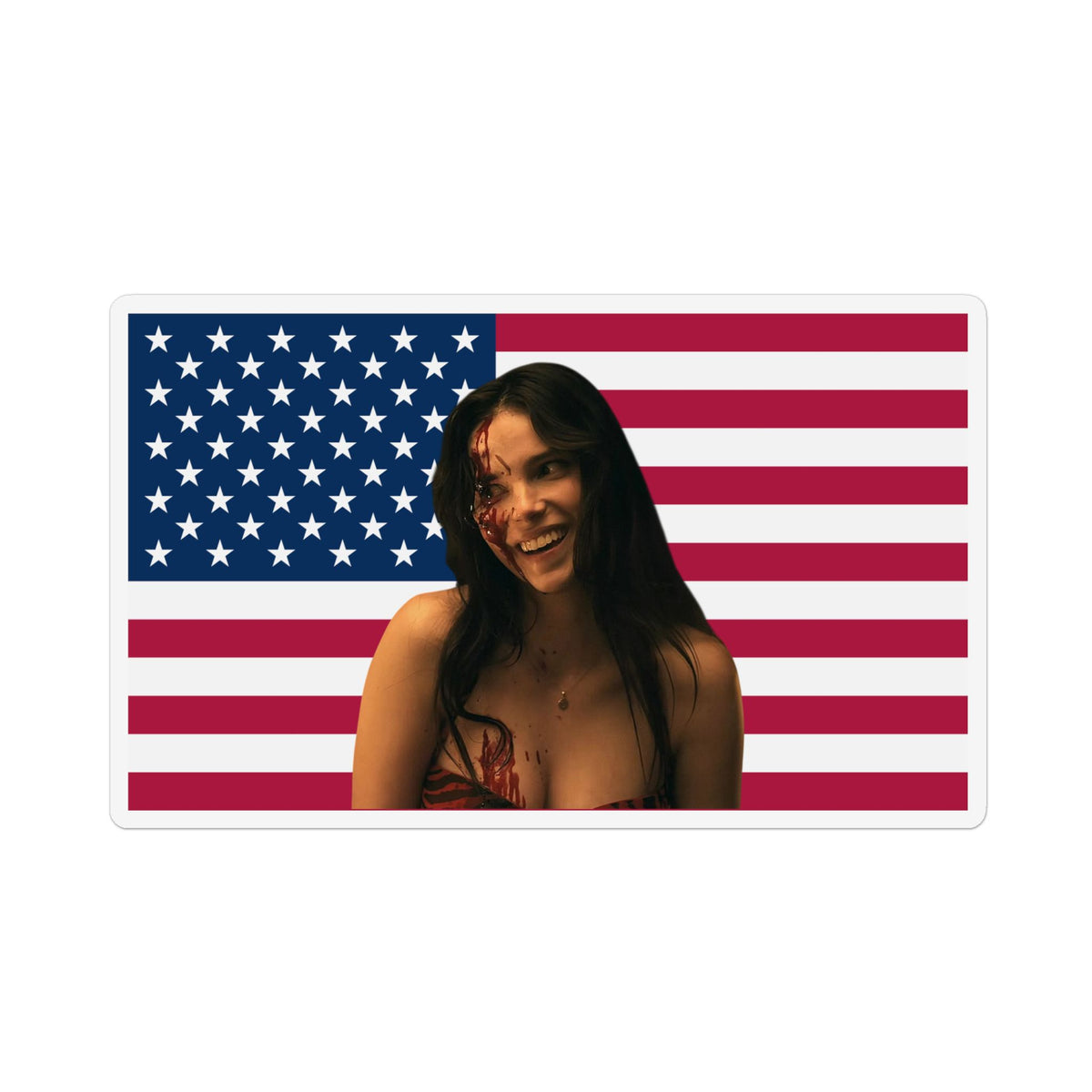 Inde Navarette America Flag Magnet I Obsession