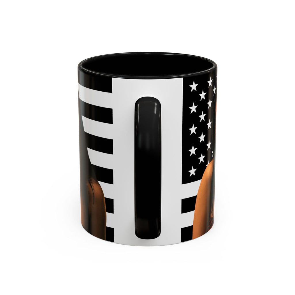 Inde Navarette Black America Flag Mug I Obsession