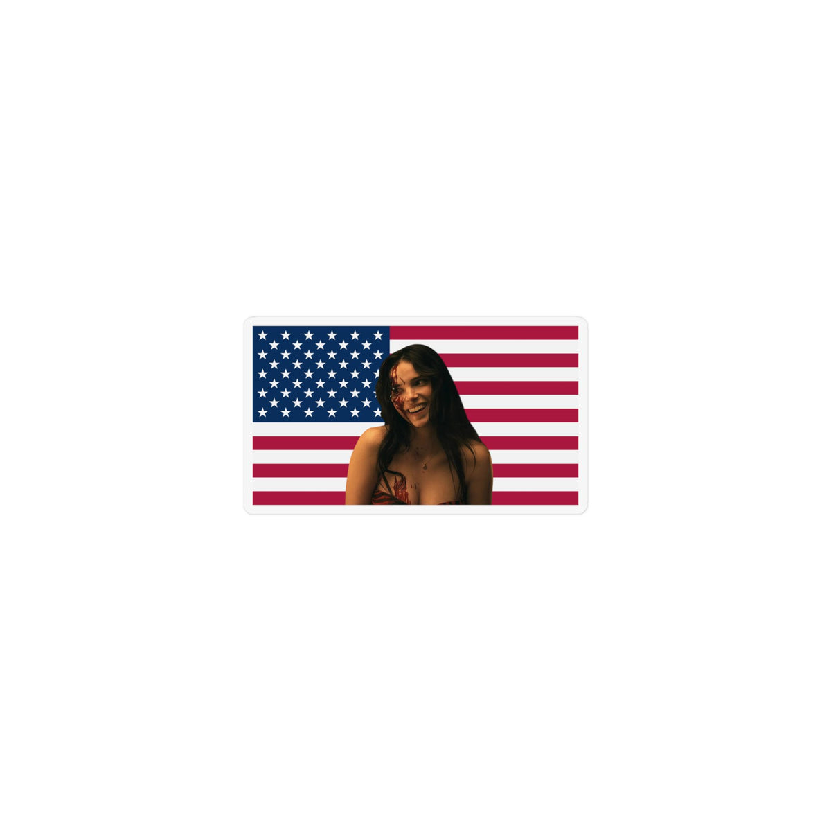 Inde Navarette America Flag Magnet I Obsession