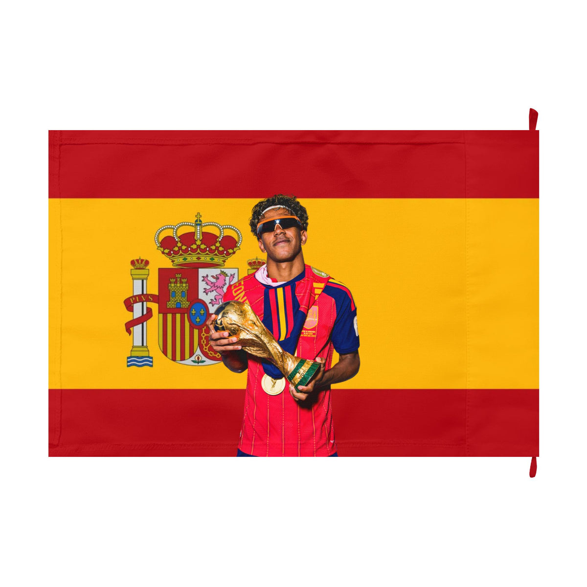 Double-Sided Lamine Yamal Spain FIFA World Cup 2026 Champion Flag I Football