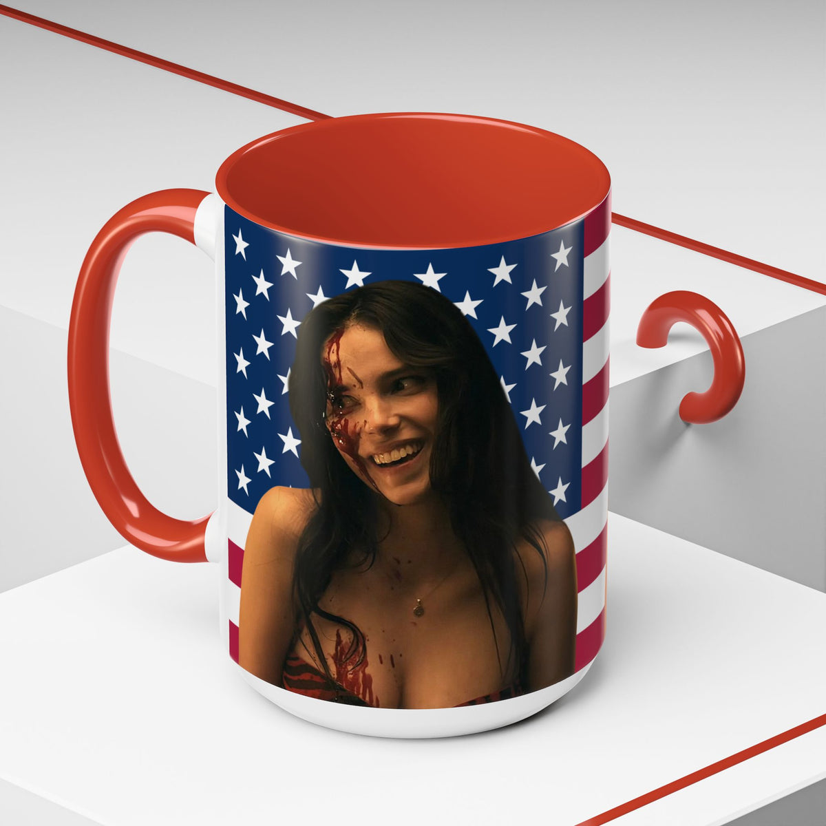 Inde Navarette America Flag Mug I Obsession