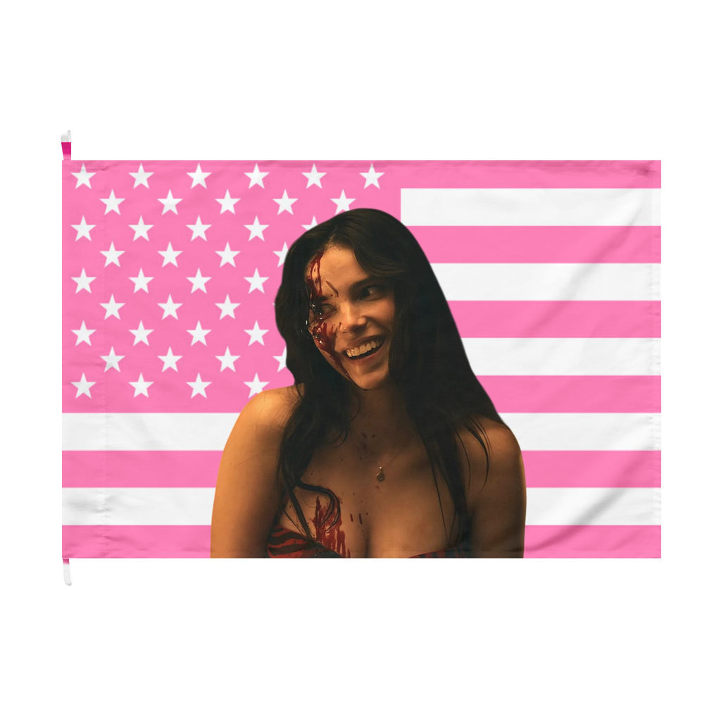 Inde Navarette Pink Double-Sided America Flag I Obsession