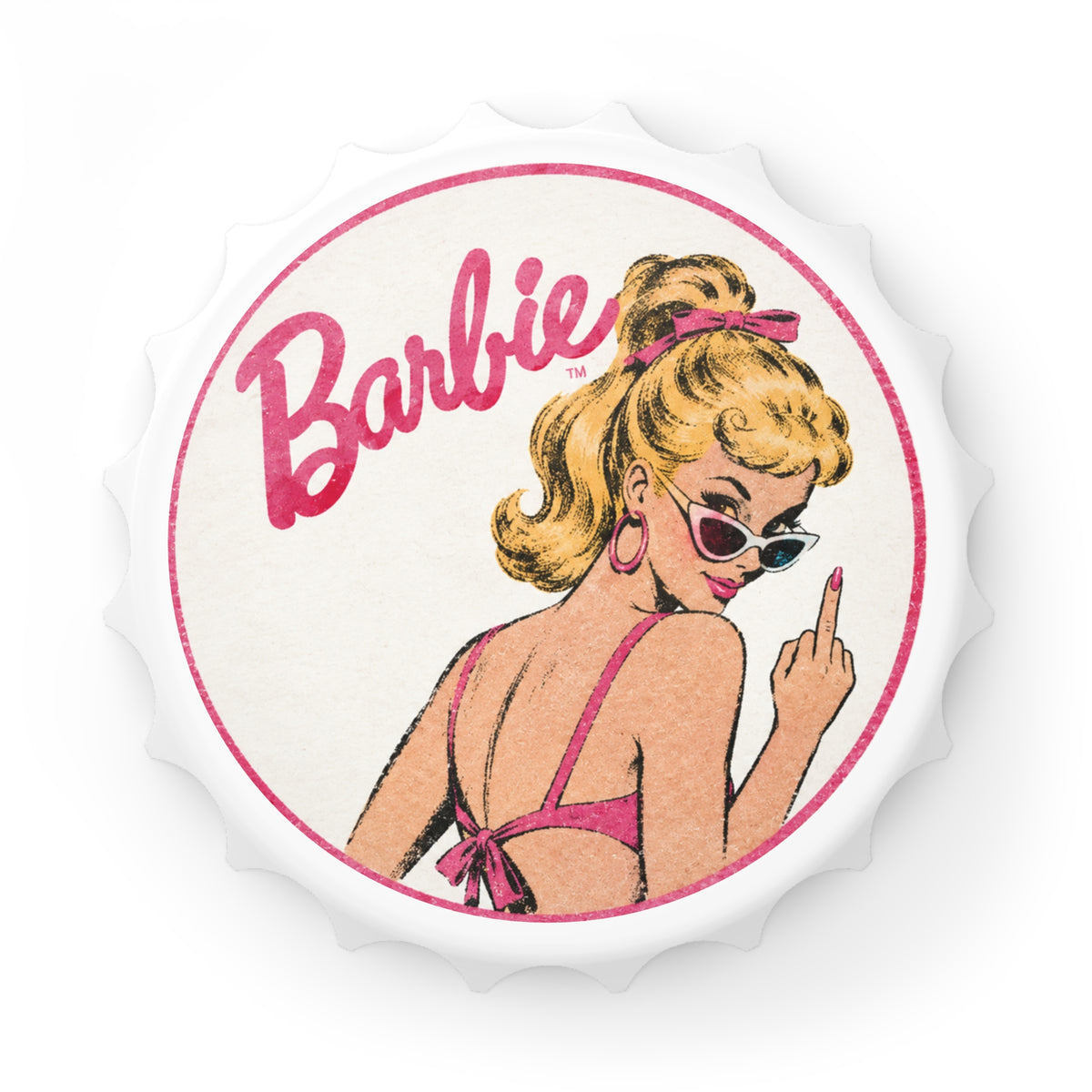 Barbie Retro Magnetic Bottle Opener I Barbie