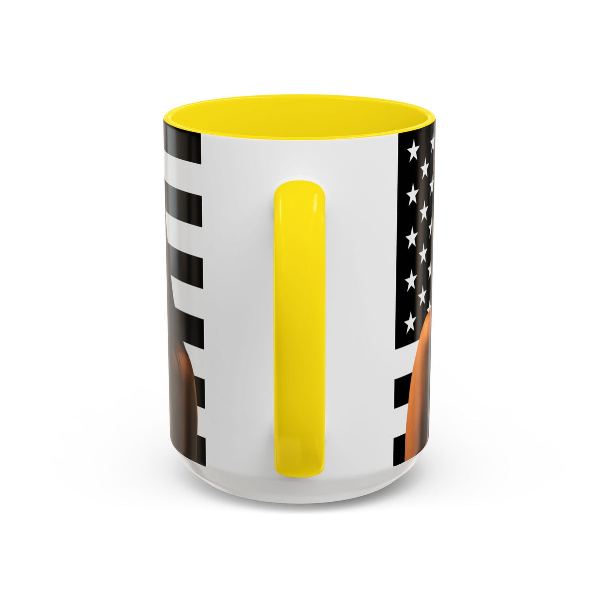 Inde Navarette Black America Flag Mug I Obsession