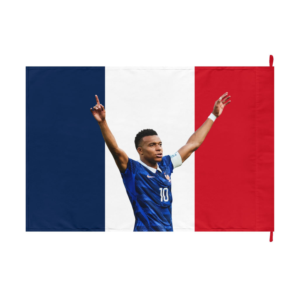 Double-Sided Kylian Mbappe Football FIFA World Cup 2026 France Flag