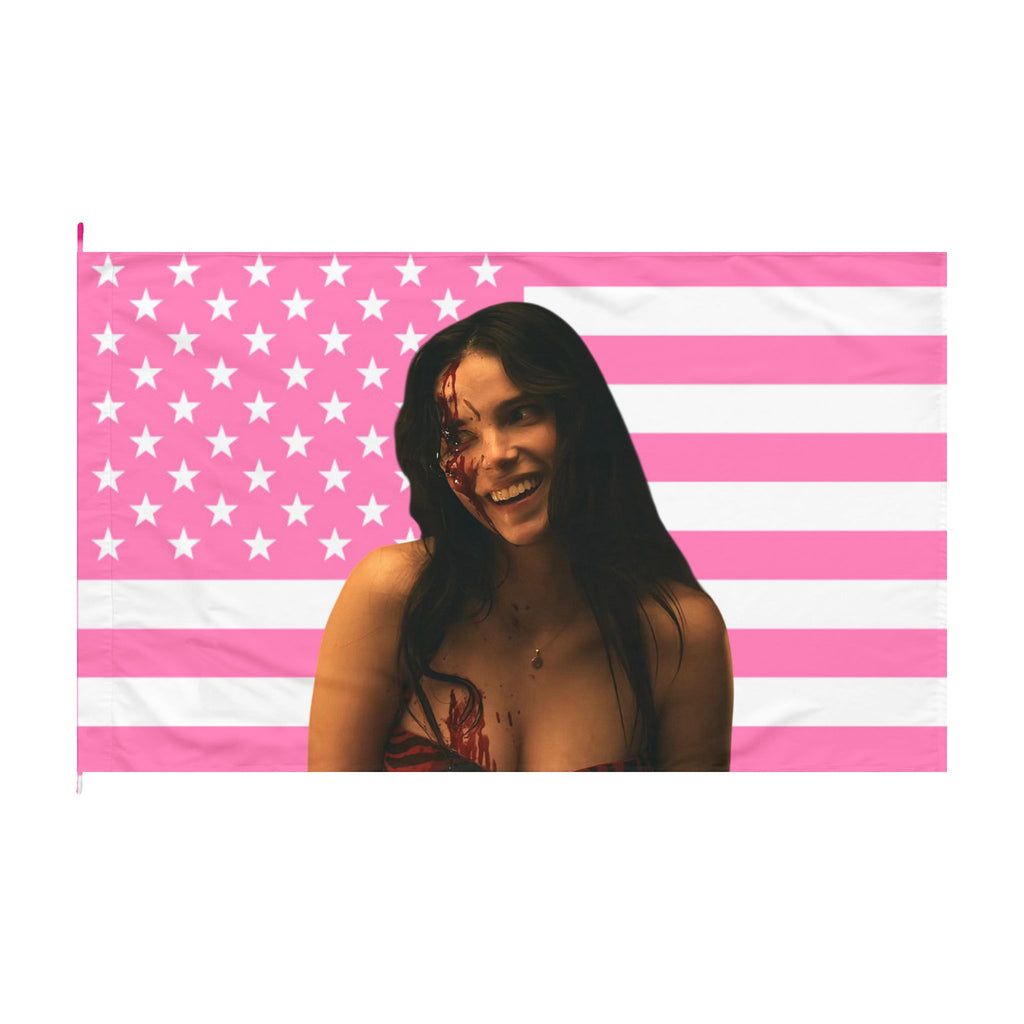 Inde Navarette Pink Double-Sided America Flag I Obsession