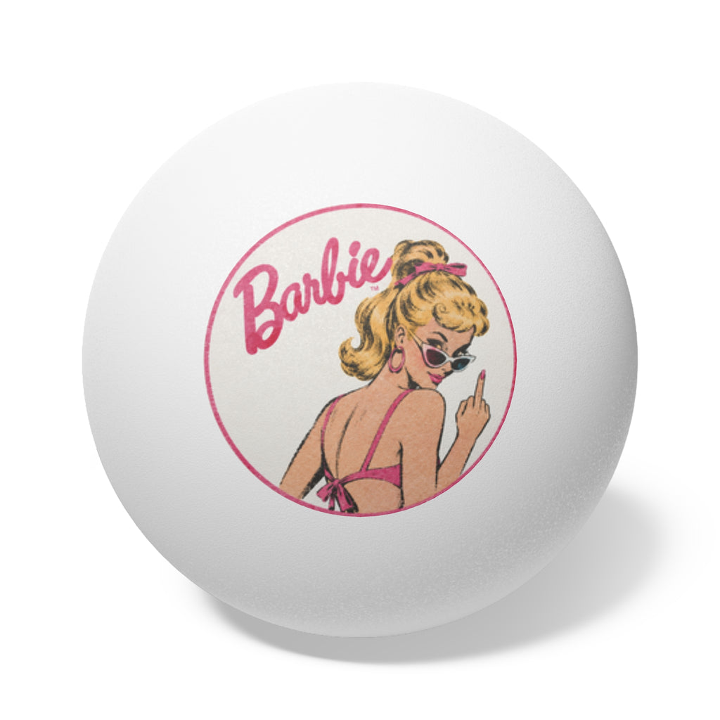 Barbie Retro Middle Finger Ping Pong Ball I Barbie