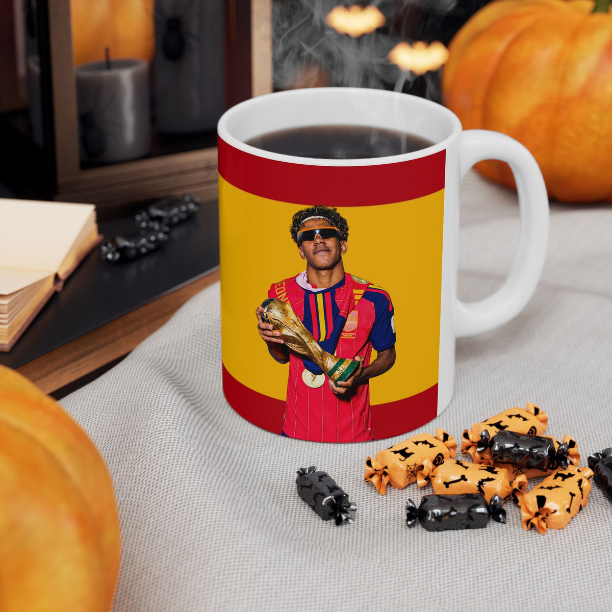 Lamine Yamal Spain FIFA World Cup 2026 Champion Mug I Football
