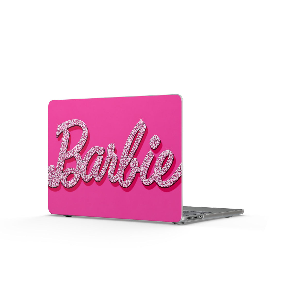 Pink Bedazzled Barbie Macbook Case
