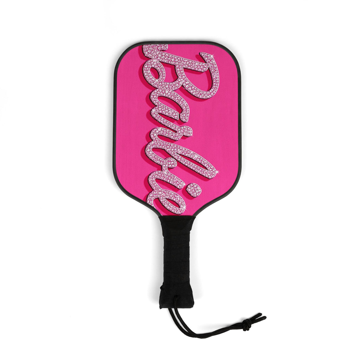 Hot Pink Bedazzled Barbie Pickleball Paddle Set