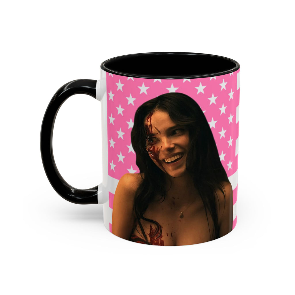 Inde Navarette Pink America Flag Mug I Obsession