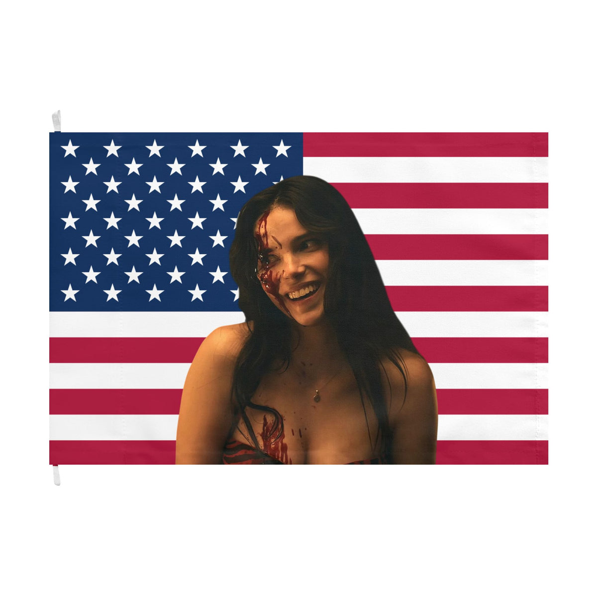 Inde Navarette Double-Sided America Flag I Obsession