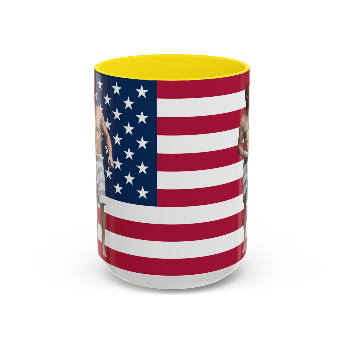 Spiderman Brand New Day American Flag Mug I Shirtless Hot Tub Scene