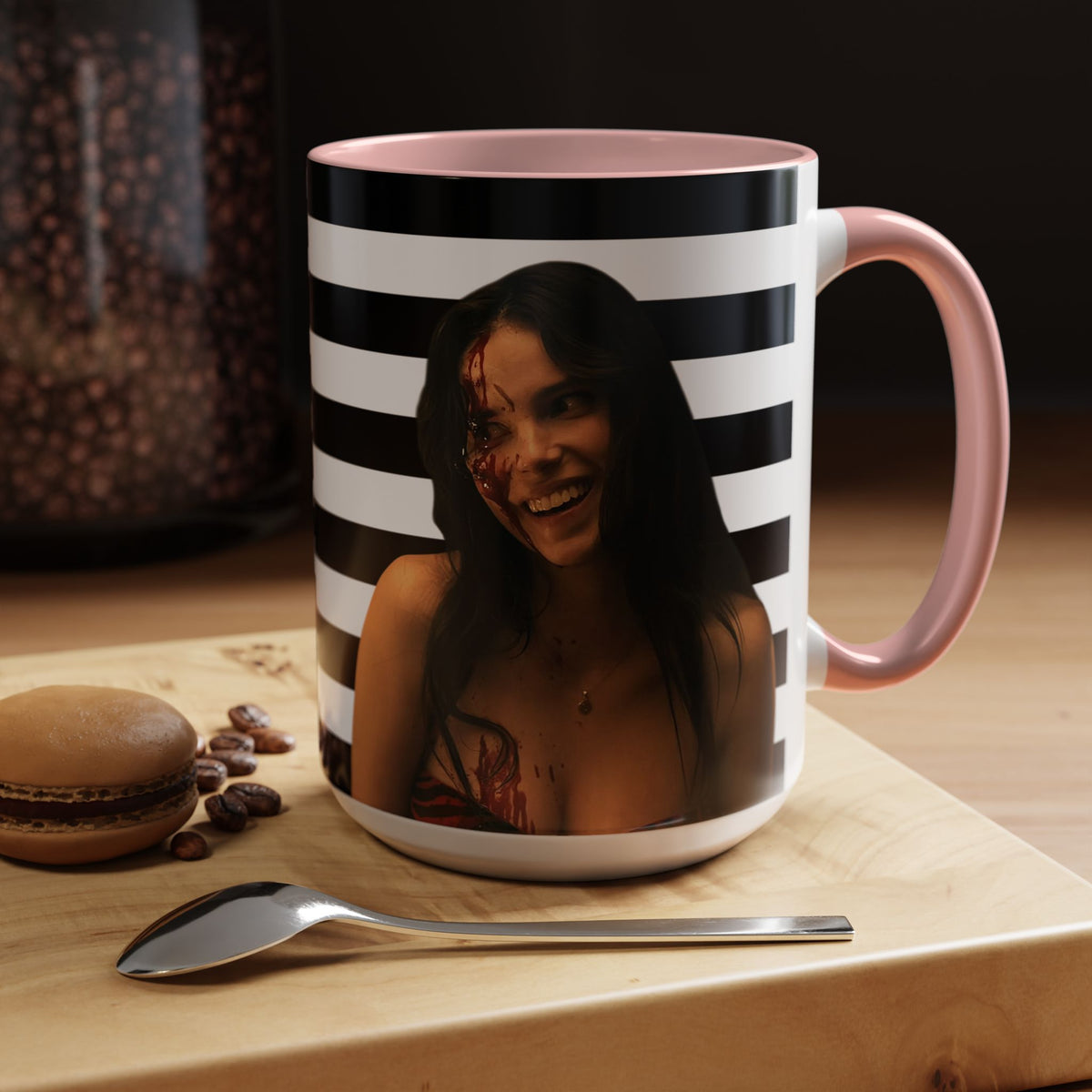 Inde Navarette Black America Flag Mug I Obsession