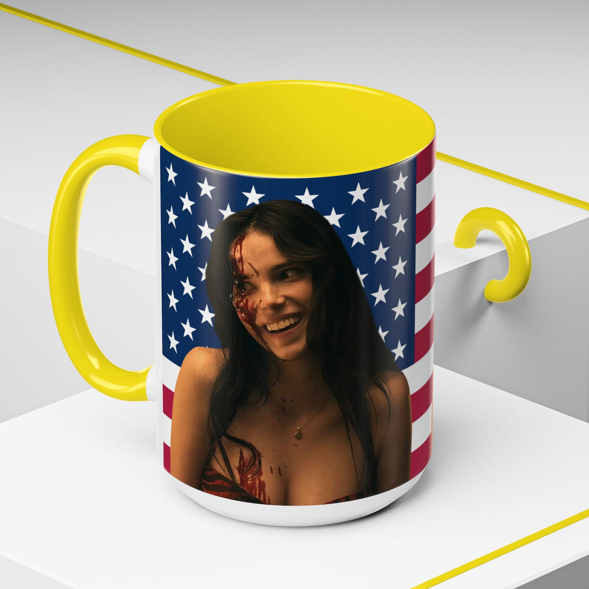 Inde Navarette America Flag Mug I Obsession