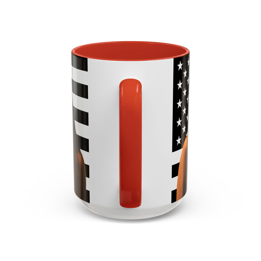 Inde Navarette Black America Flag Mug I Obsession