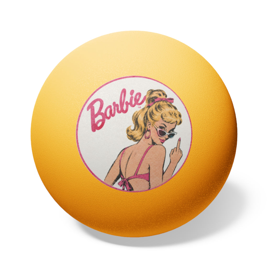 Barbie Retro Middle Finger Ping Pong Ball I Barbie